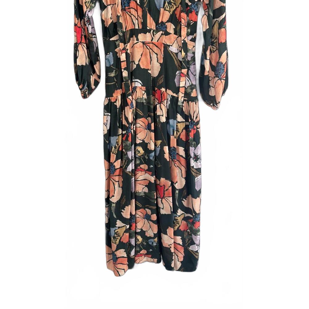 NEW TRAFFIC PEOPLE women's blame dress in green